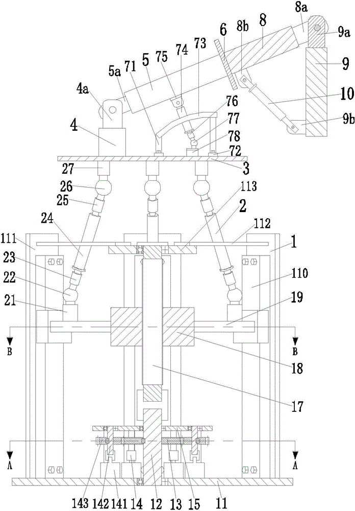 Height-adjustable medical leg-massage rigid frame