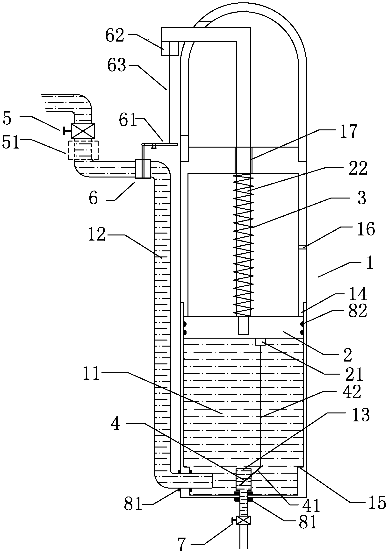 Multifunctional full-physical timing high-pressure water spraying barrel