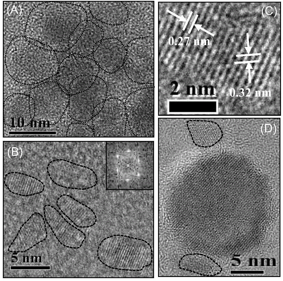 Synthetic method of polymer-wrapped nitrogen-doped fluorescent carbon nanodots