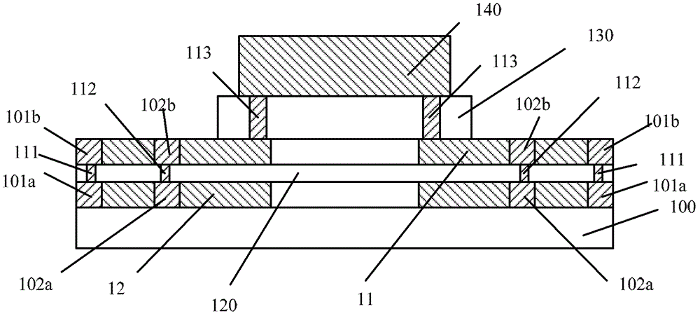 Semiconductor failure detection structure and formation method, method for detecting failure time