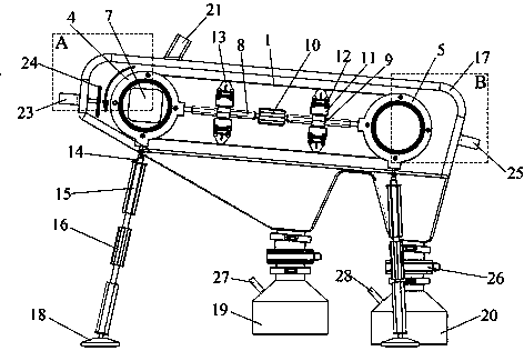 A powder sorting device