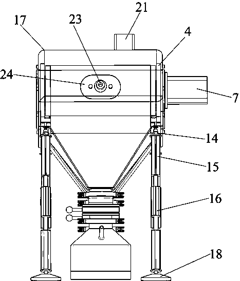 A powder sorting device