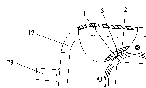 A powder sorting device