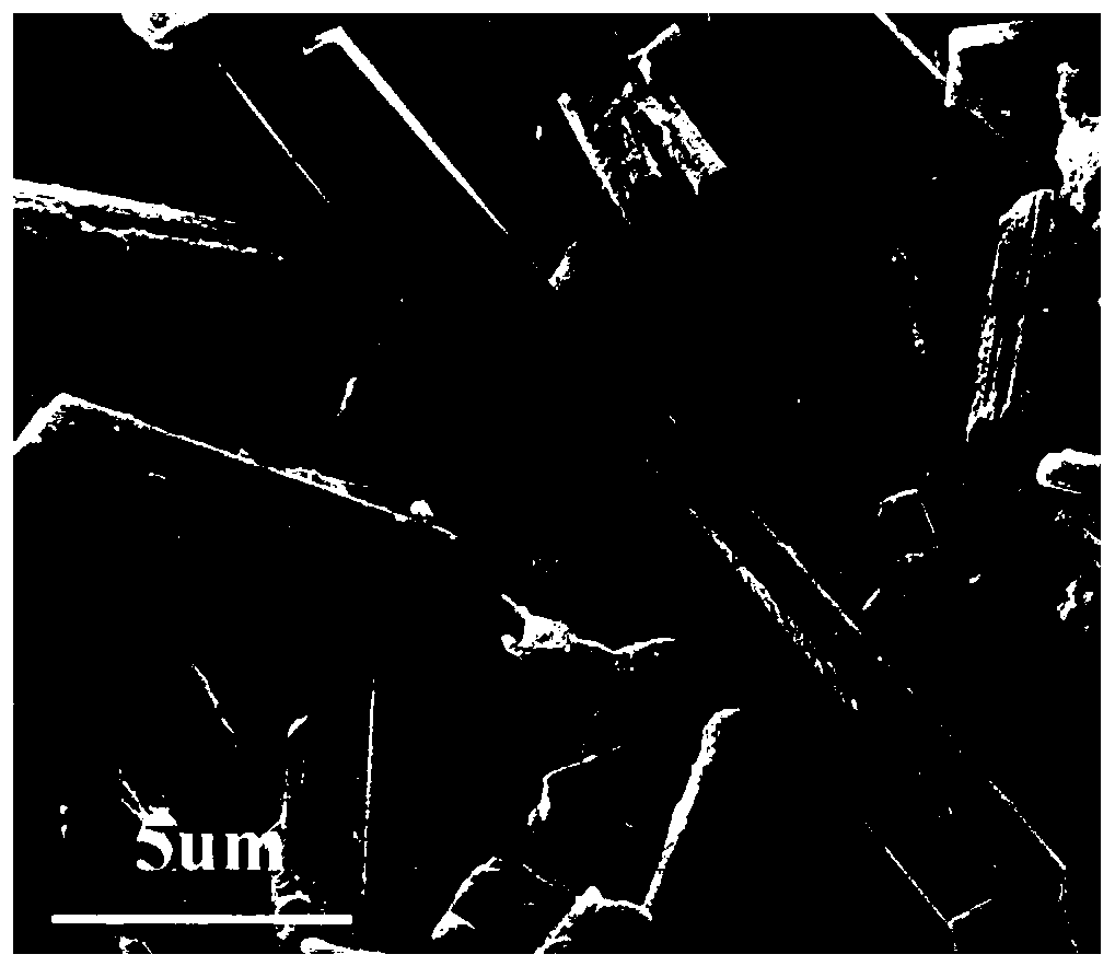 A kind of rod-shaped double metal oxide material and its preparation method