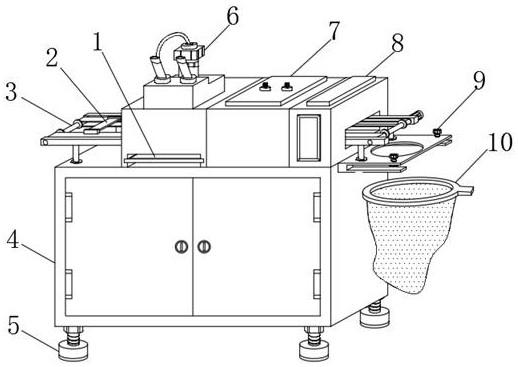 Pulmonary tuberculosis detection method and device for pneumology department