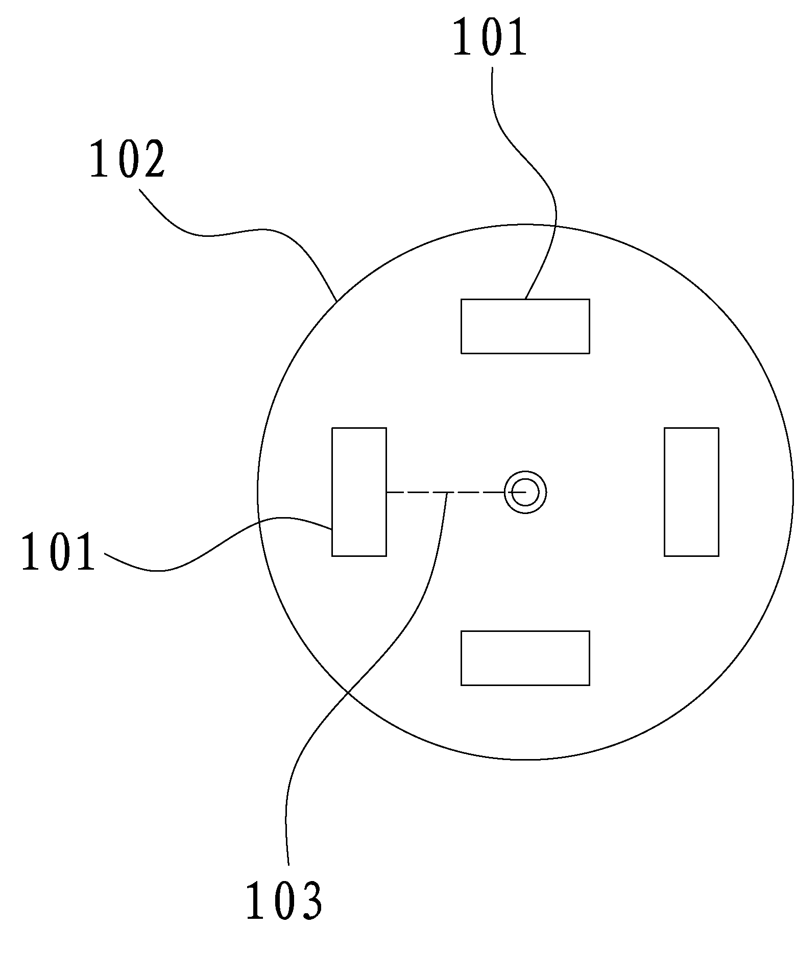 LED (Light-Emitting Diode) lamp bulb with high lighting effect