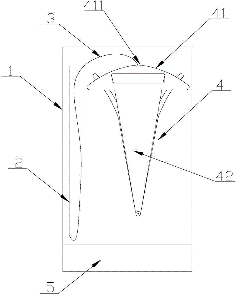 Organ puncturing fixing device for endoscope operation