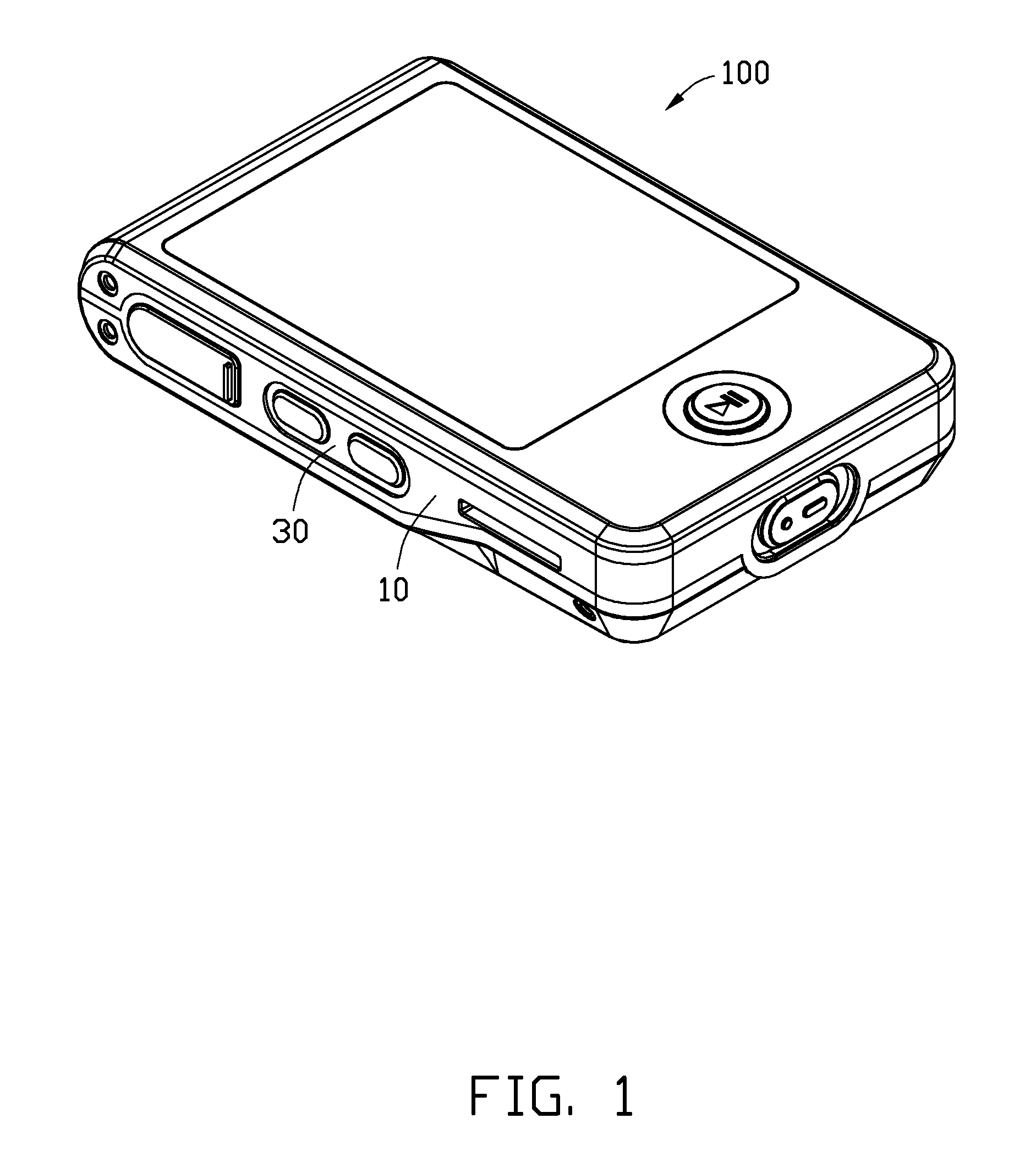 Waterproof button and electronic device using the same