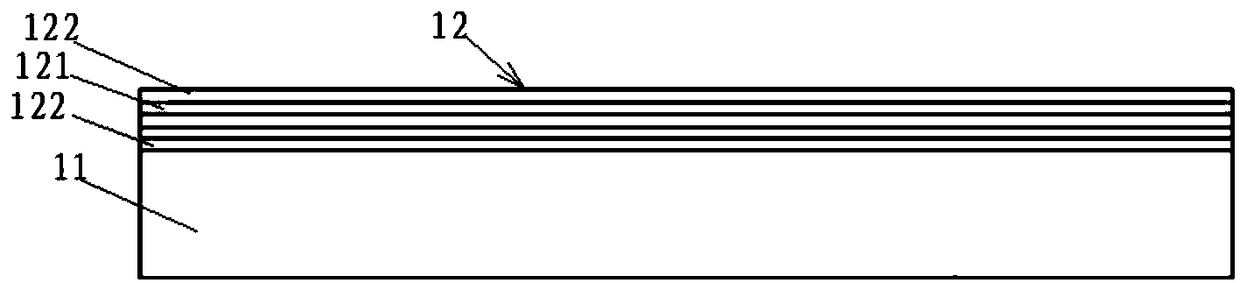 Near-infrared narrow-band filter piece and infrared imaging system