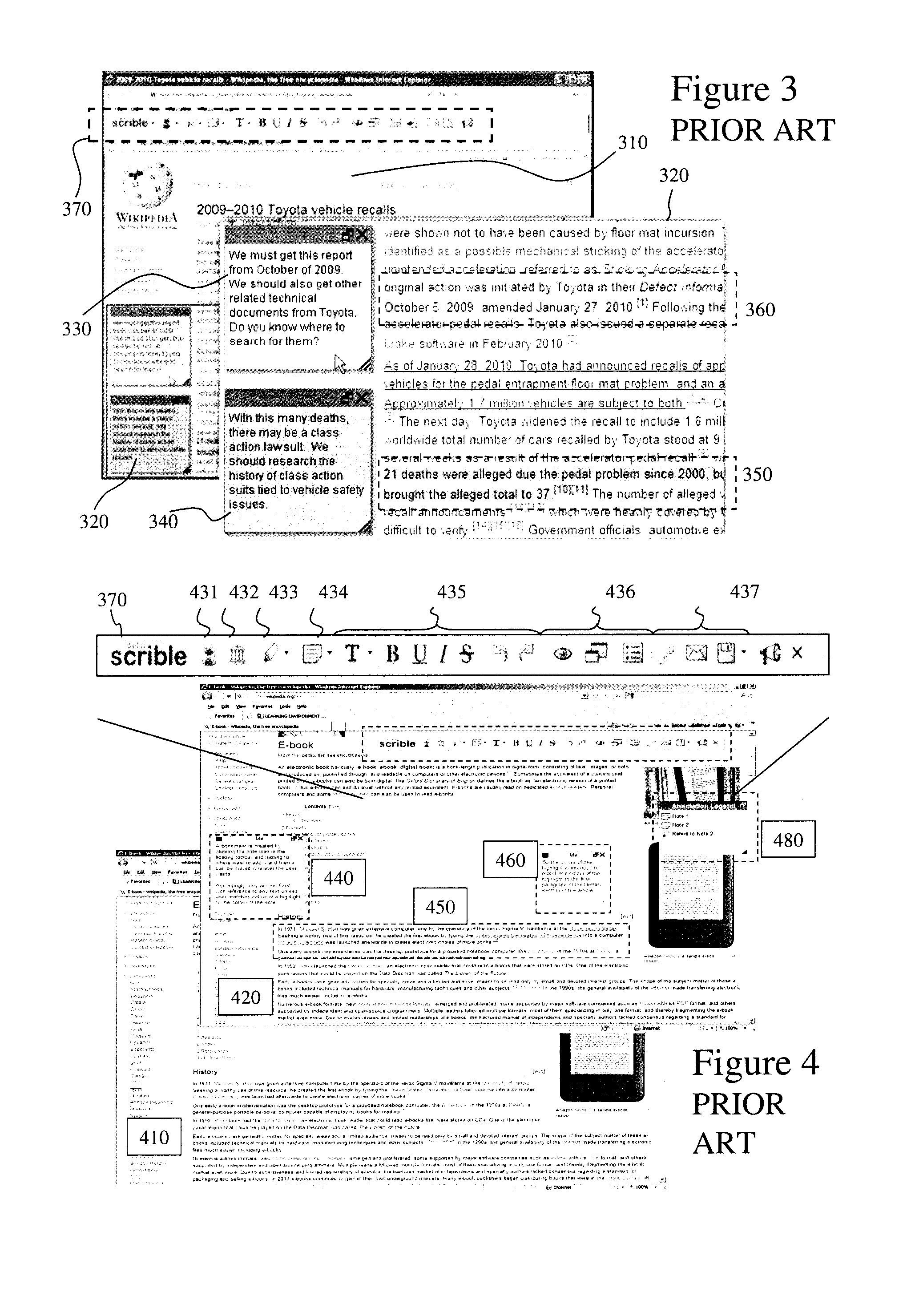 Method of navigating through digital content