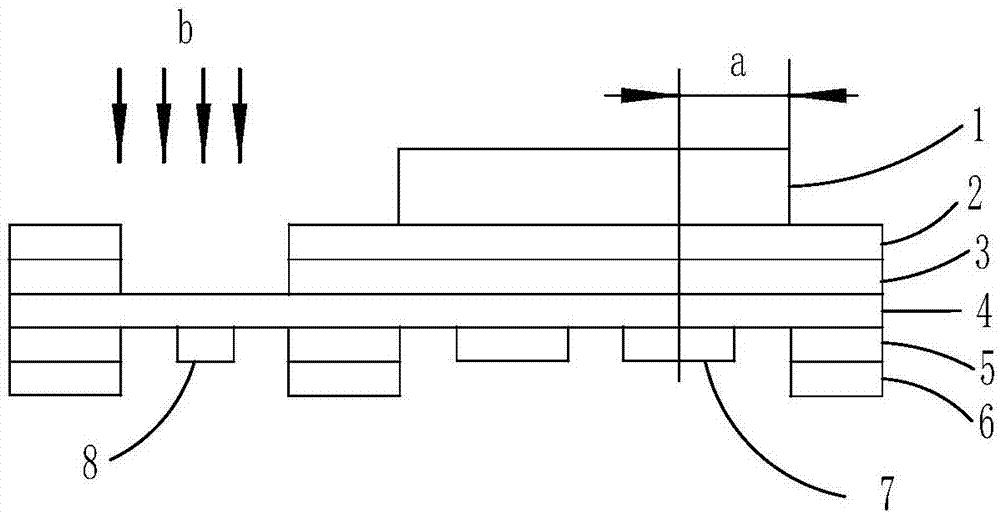 Flexible circuit board reinforcing method and flexible circuit board