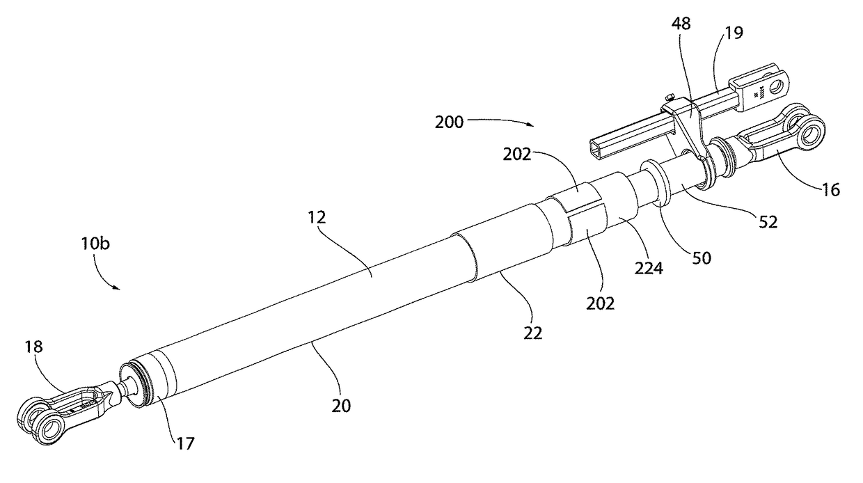 Slack adjuster contaminant sump, drain, and overload relief