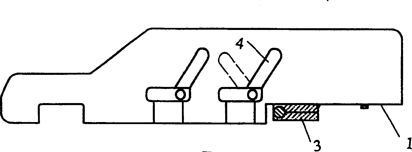 Re-equipped van and re-equipping method