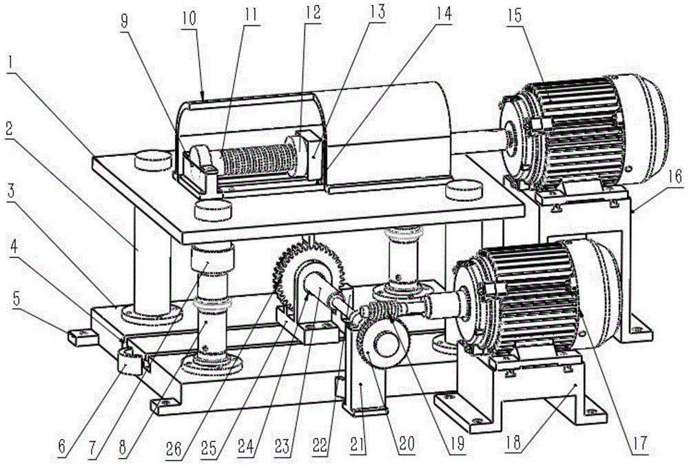 Scalable gear fatigue testbed and stress cycle number calculation method thereof