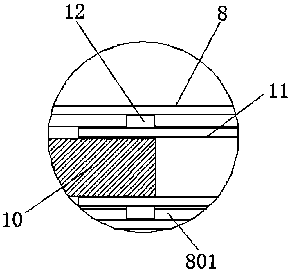 Rotary carrying robot