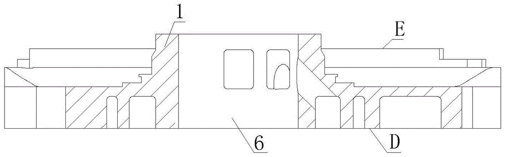 A processing method for parts with multiple non-processing surfaces