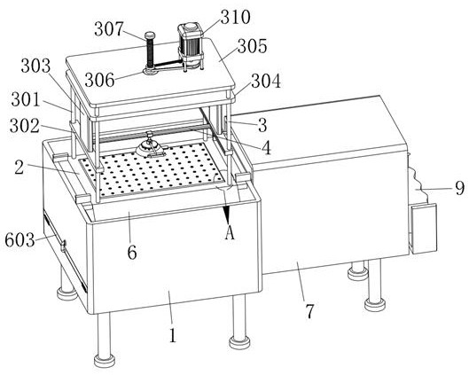 Artificial board surface polishing device