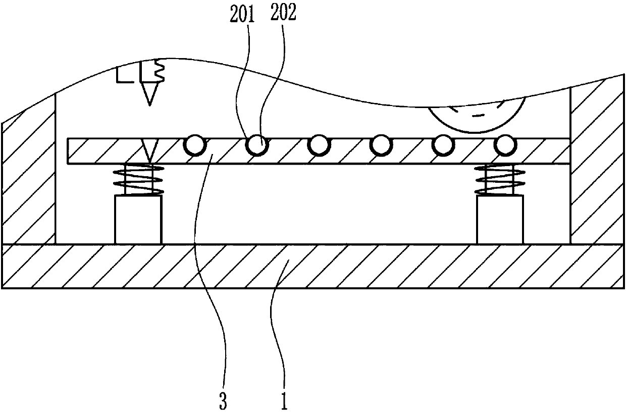 Steel plate bending device