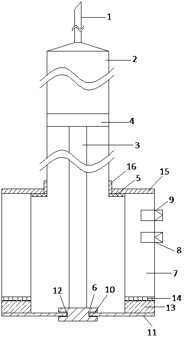 Detachable automatic suction injector