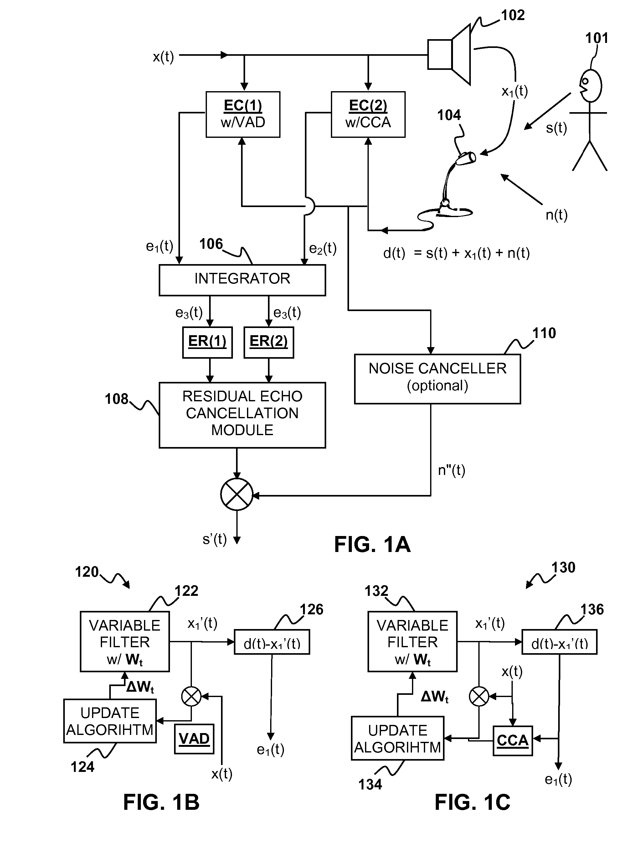 Echo and noise cancellation