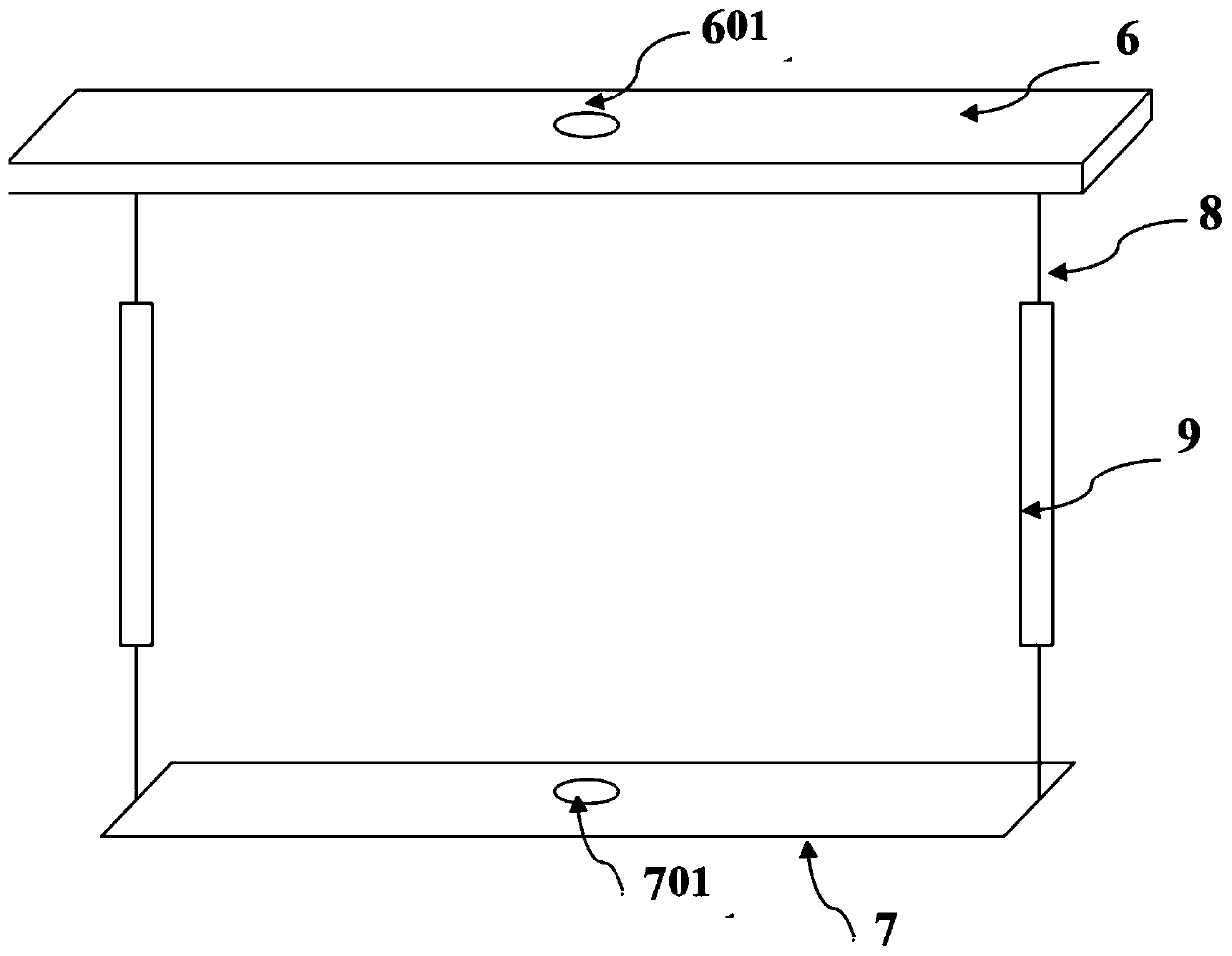 A packing fixing device and its application in upgrading and upgrading of sewage plants