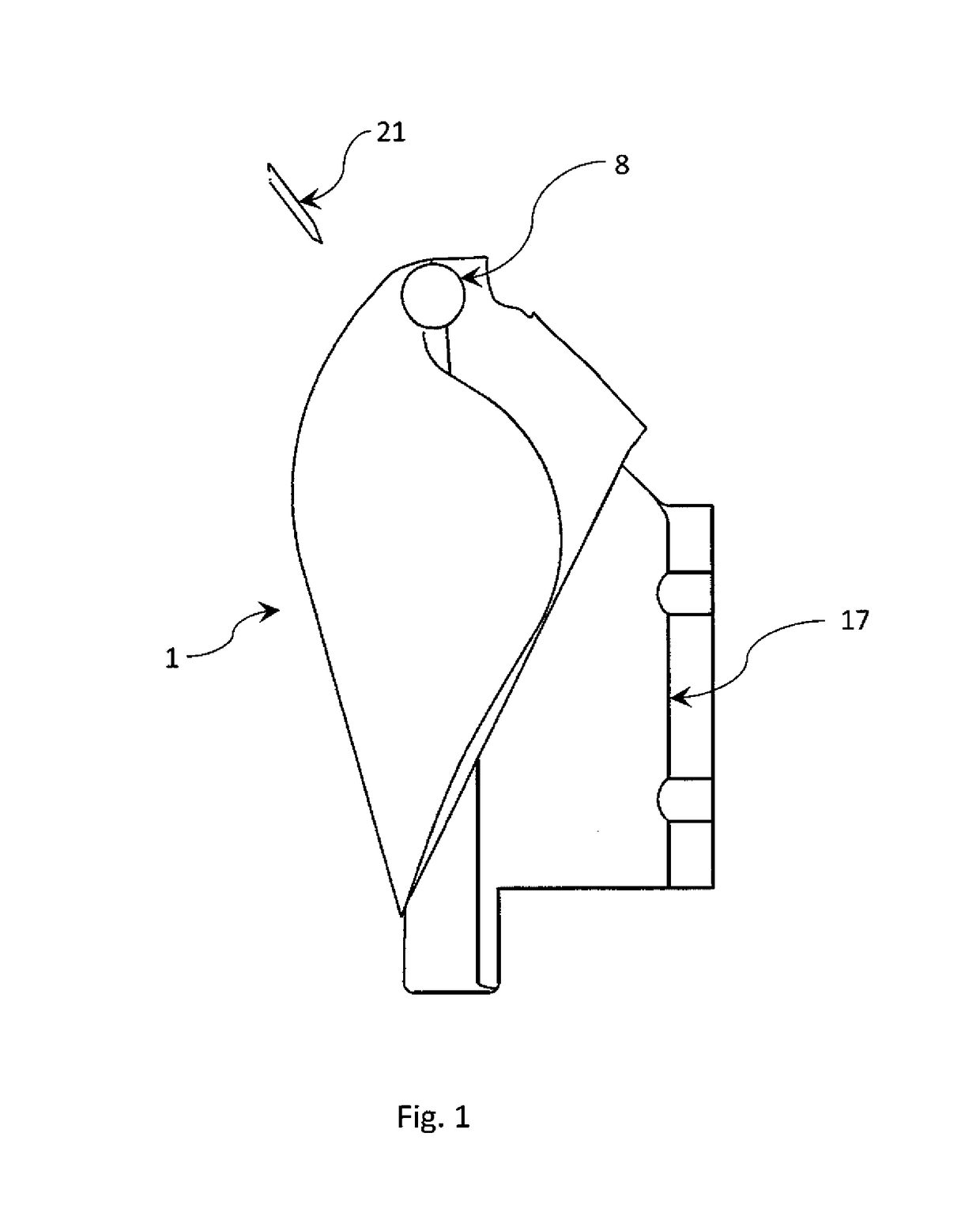 Method and device for processing a carcass part of slaughtered poultry in a processing line