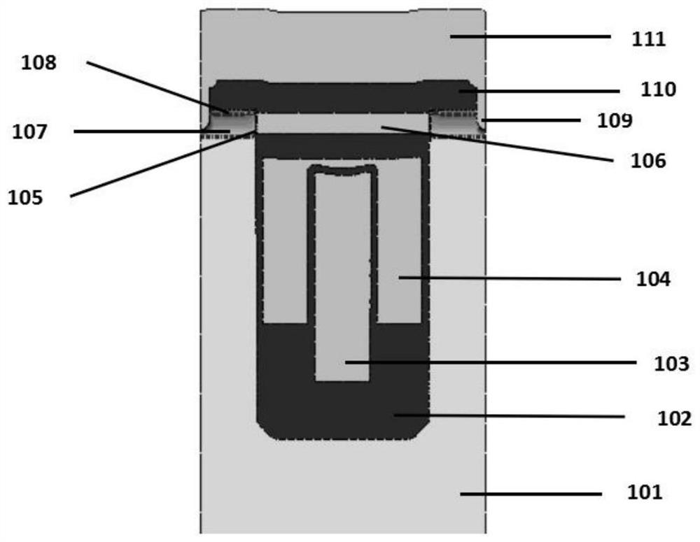 Shielding gate power MOSFET with floating electrode and manufacturing method of shielding gate power MOSFET