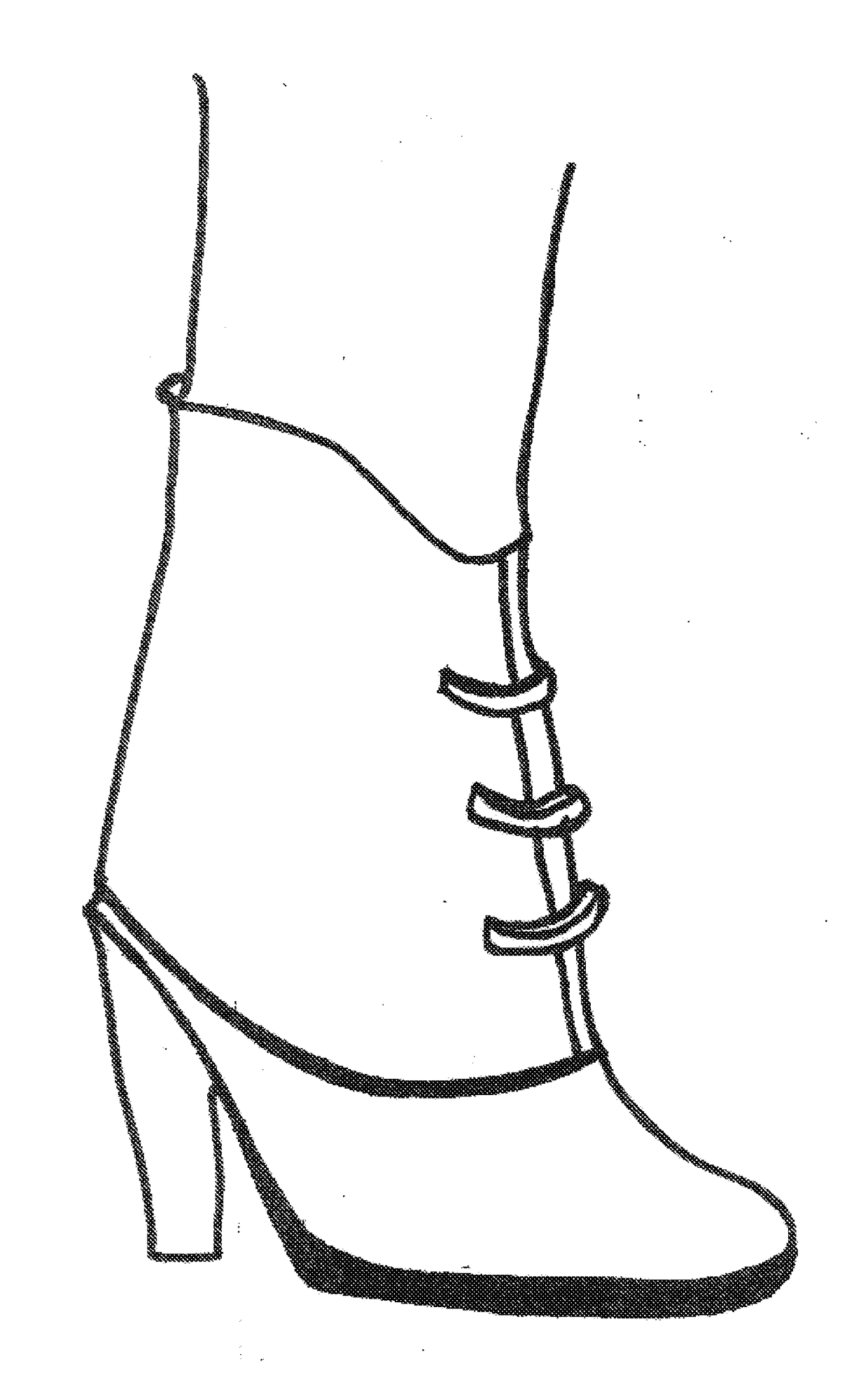 High Heel Shoe or Boot Ankle Support