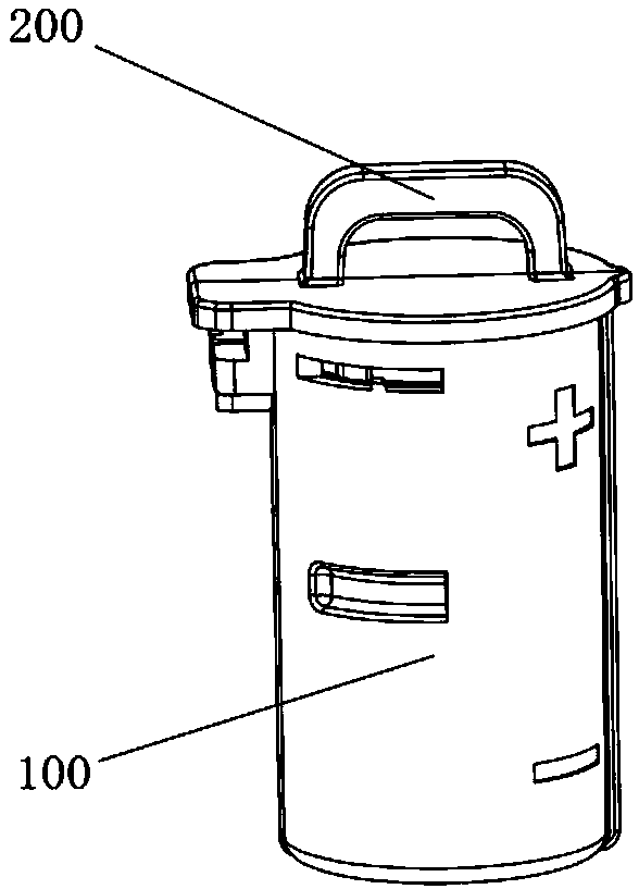 Battery box assembly with low impedance output