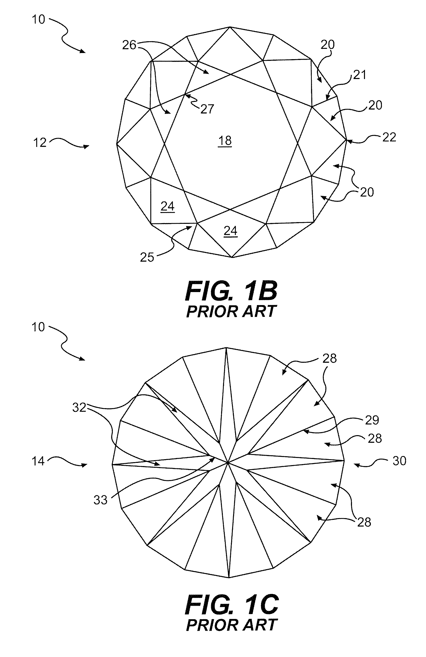 Gemstone Facet Configuration