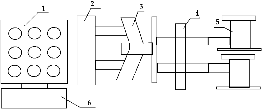 Steel wire winding device