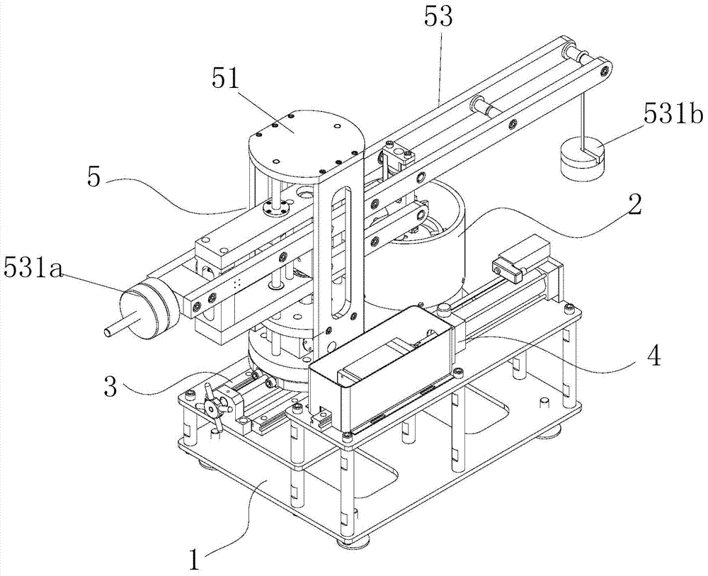 Magnetically-shielded combined type friction-abrasion testing machine