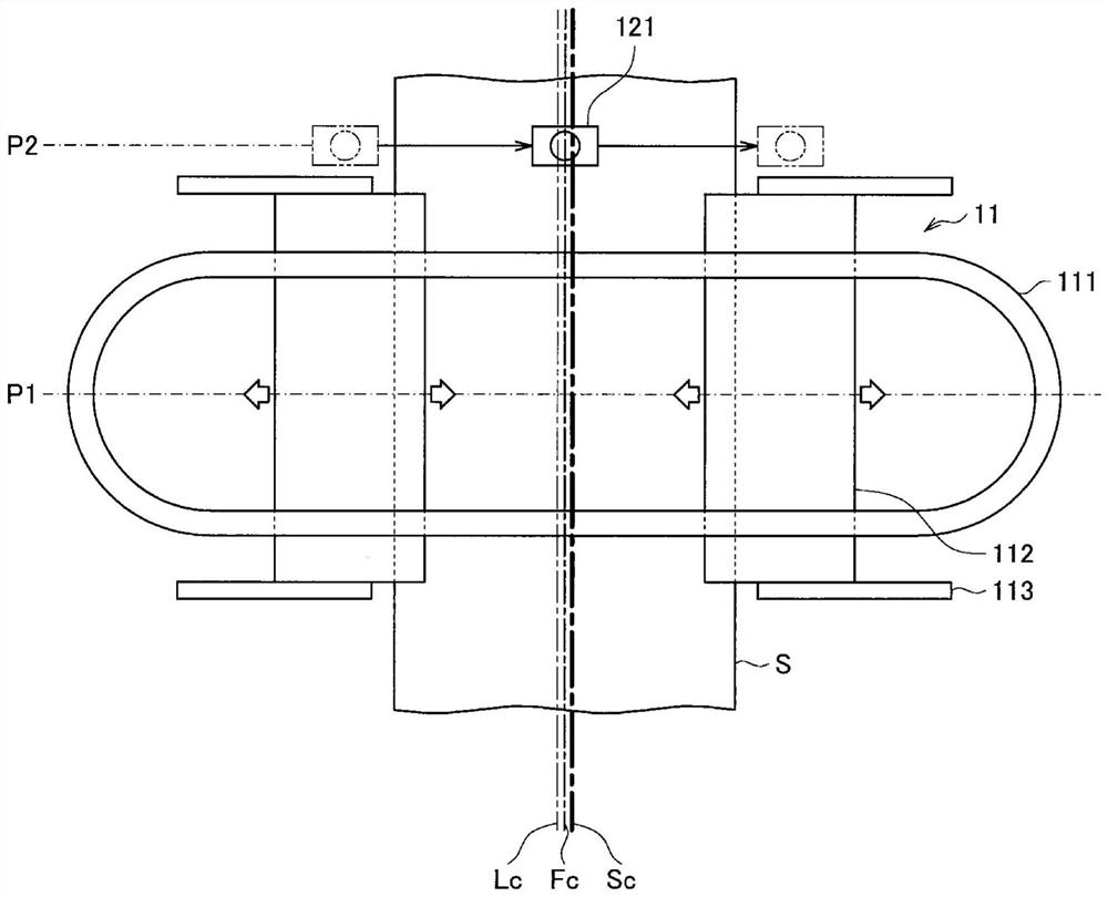 Induction heating method of metal strip and induction heating equipment