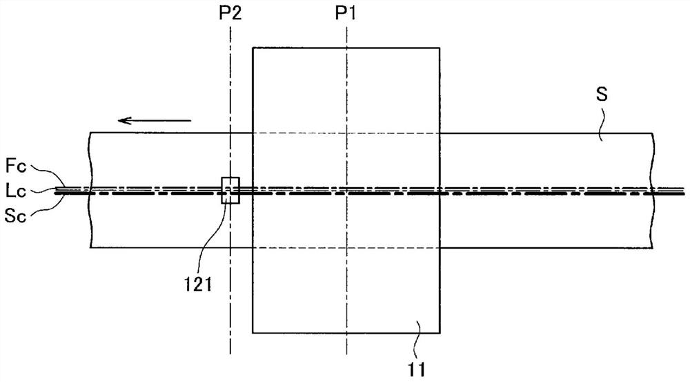 Induction heating method of metal strip and induction heating equipment