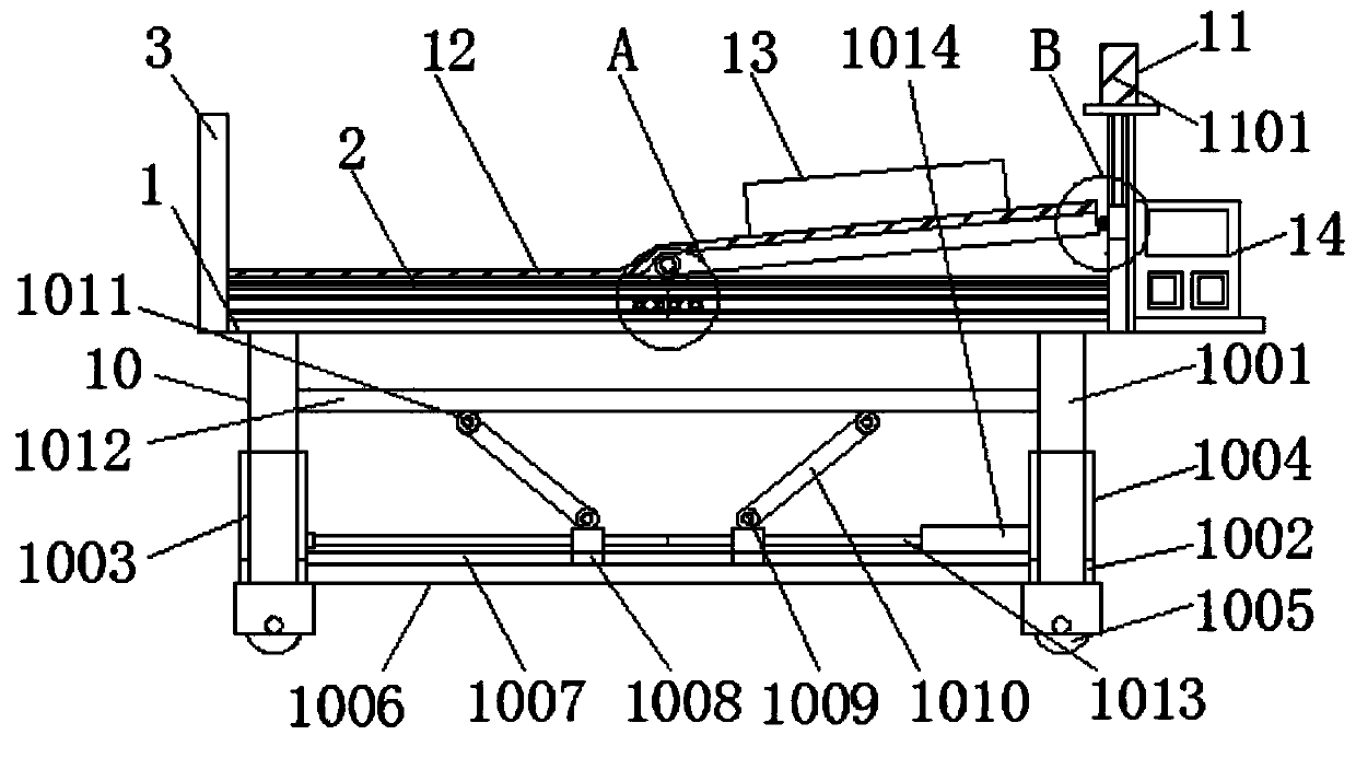 Rehabilitation device for orthopedic treatment