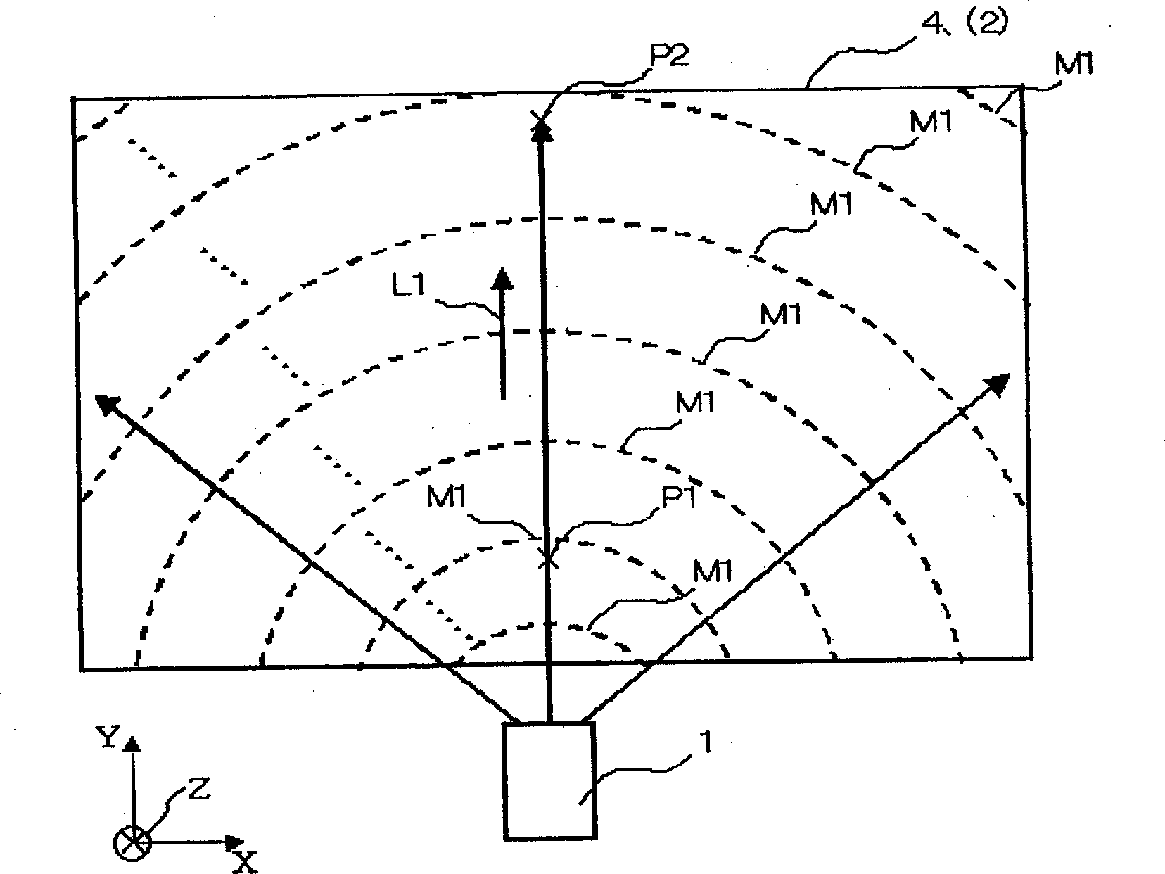 Light deflector and rear-projection screen