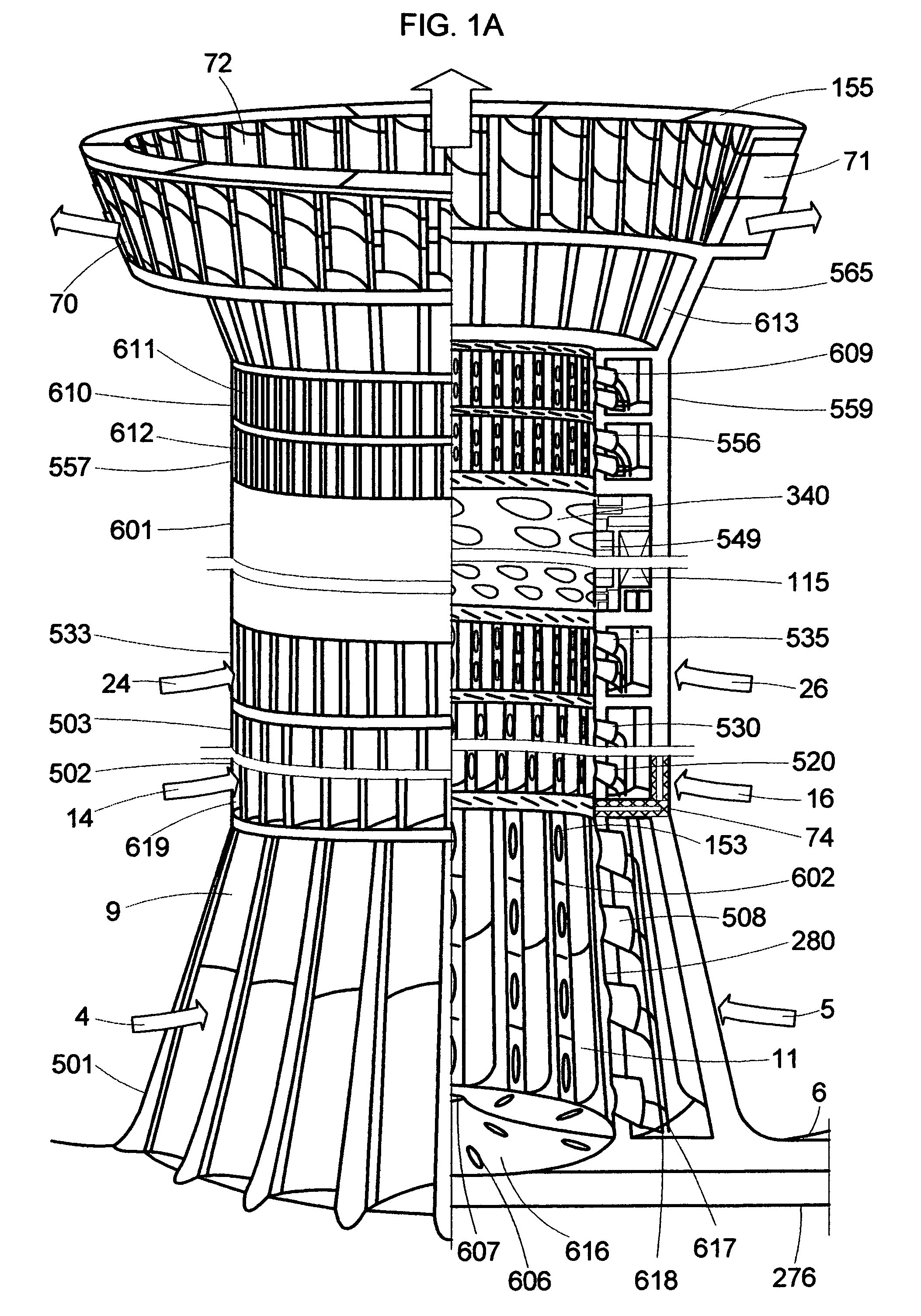 All-weather energy and water production via steam-enhanced vortex tower