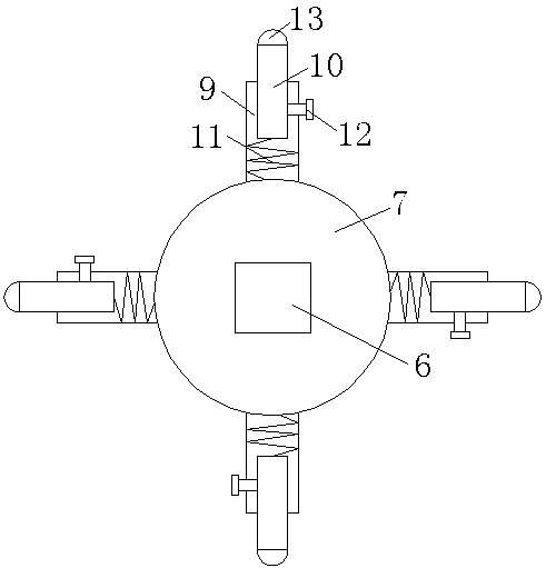 Grinding wheel machine convenient to adjust