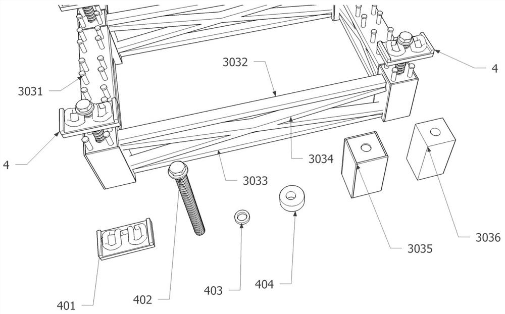 Self-leveling assembled steel-concrete composite track structure