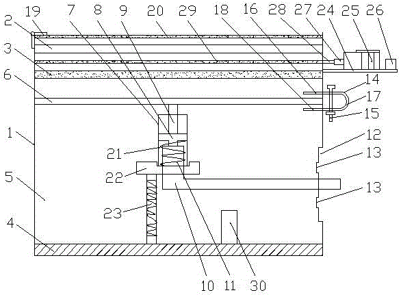 Flat plate-type dryer based on solar energy