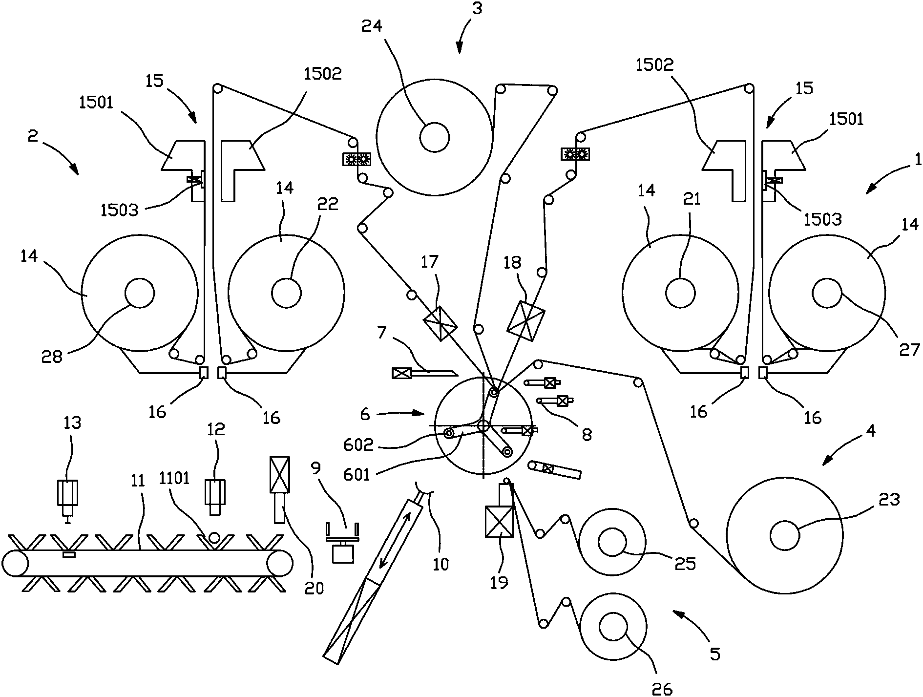 Device and method for winding and forming of cells