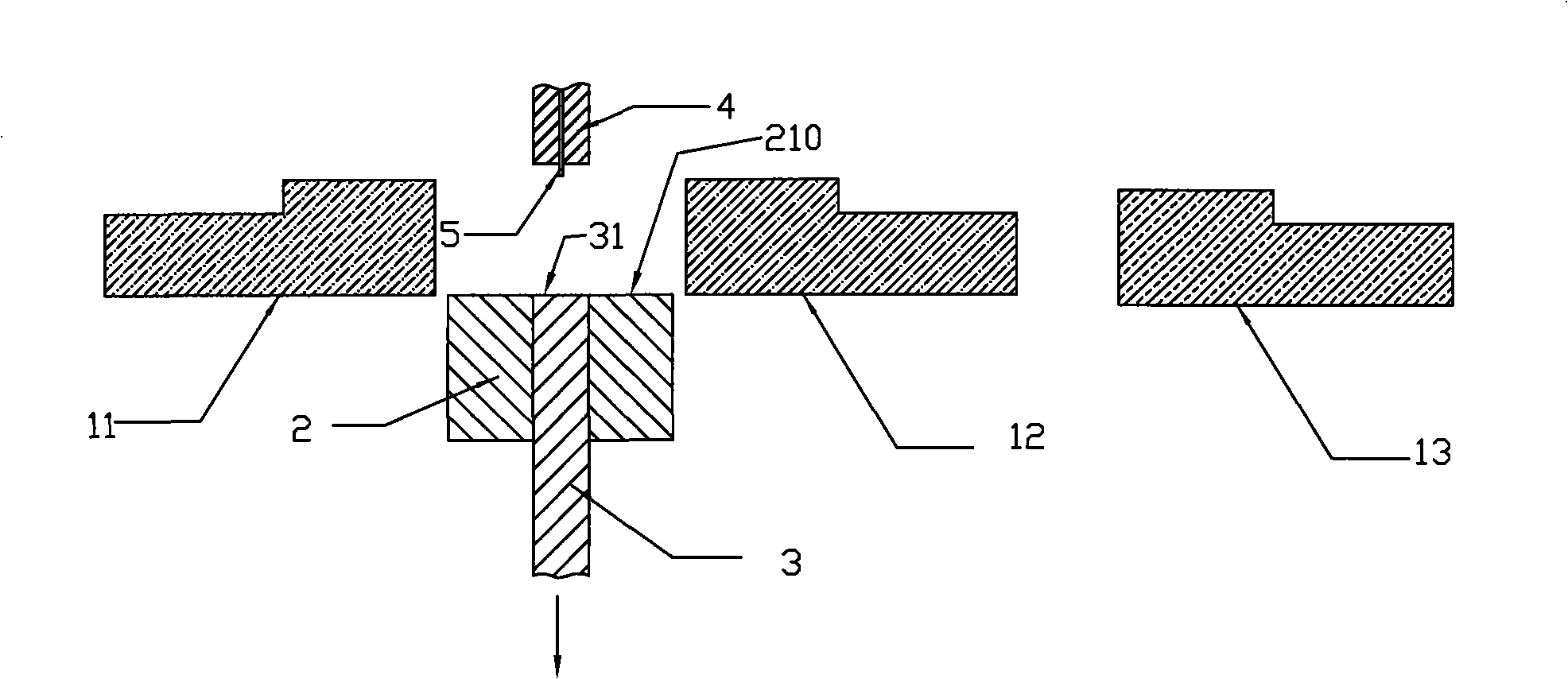 Method for pressed forming multilayer electrical brush