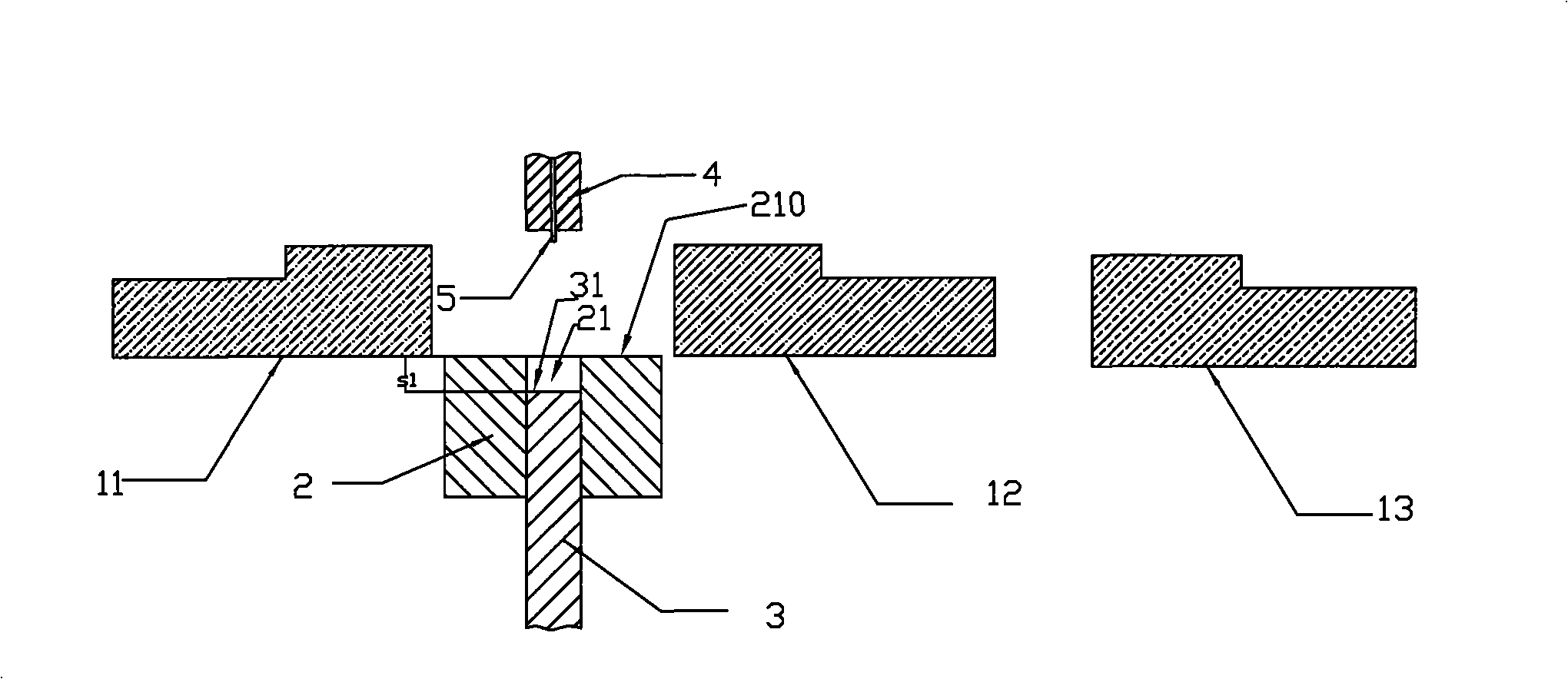 Method for pressed forming multilayer electrical brush