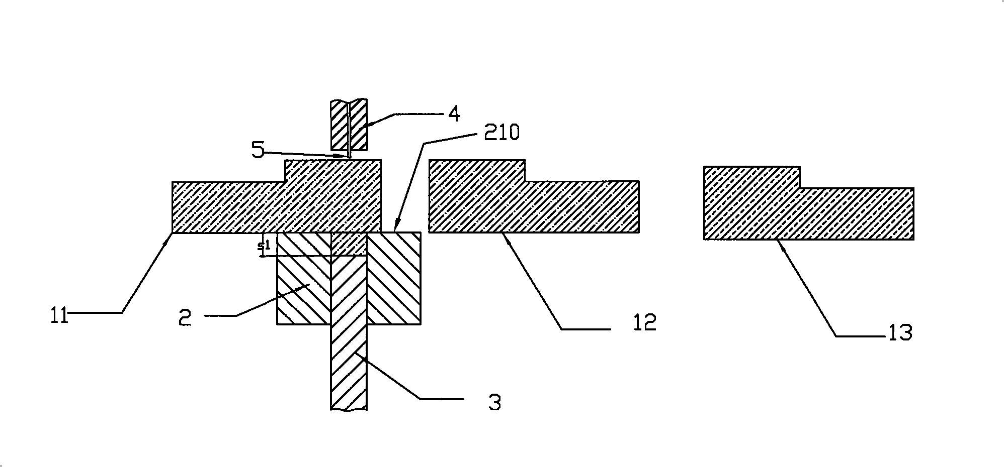 Method for pressed forming multilayer electrical brush