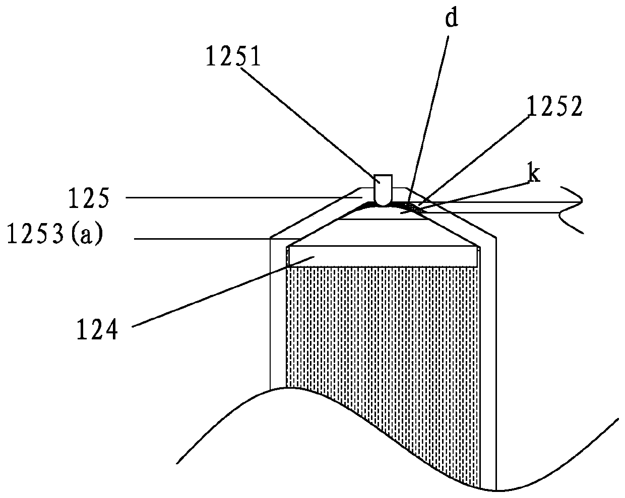 A recovery and treatment device for oily sewage after cleaning aluminum profile extrusion dies