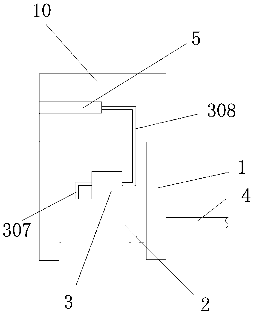 Cleaning device for axial flow fan