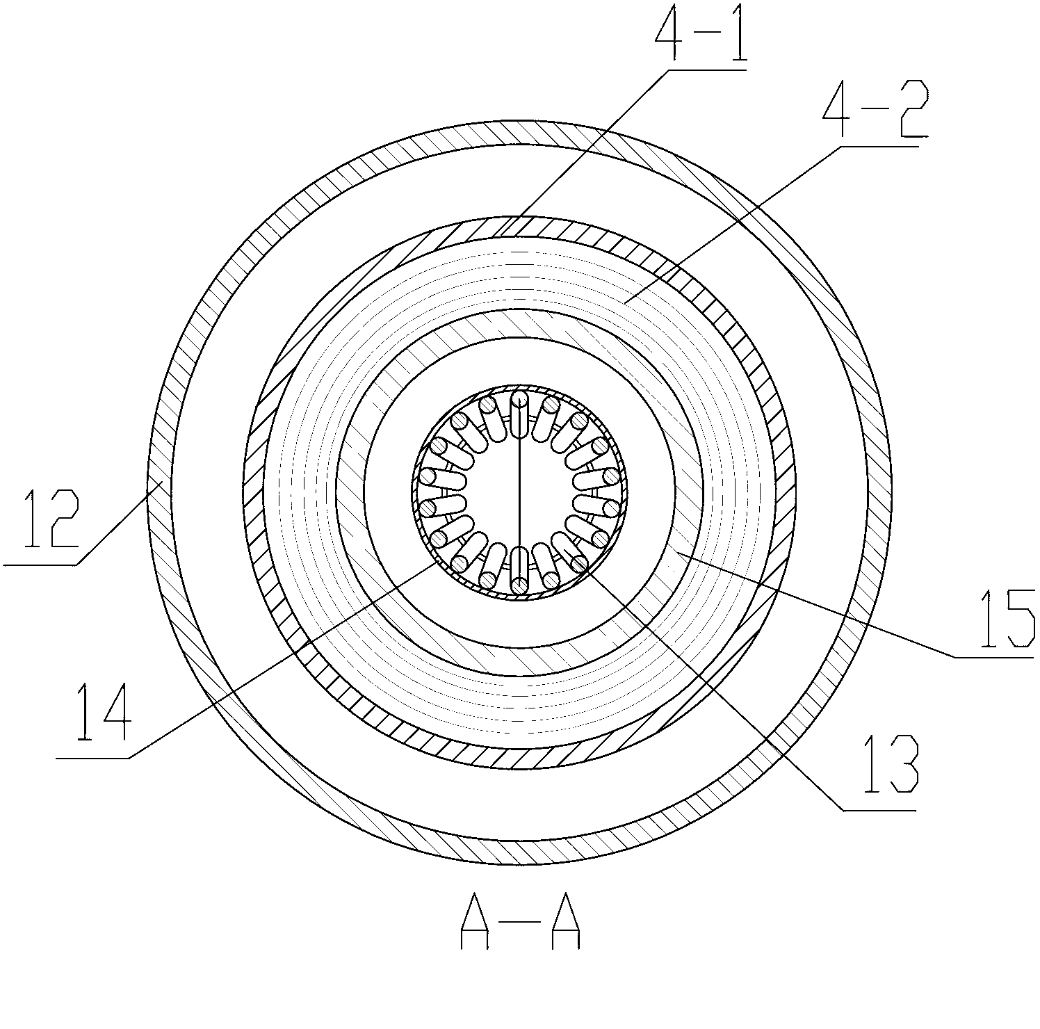 Ring pillar for magnetic separation