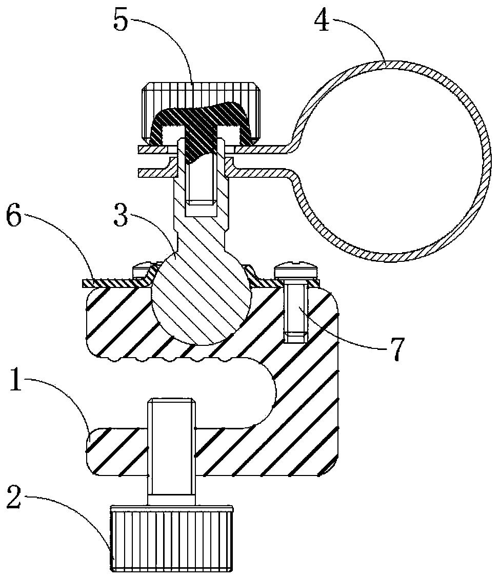 Headlamp Clamping Device