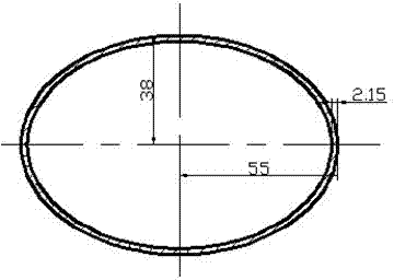 Method for processing rectangular aluminum alloy waveguide by multi-pass rolling drawing