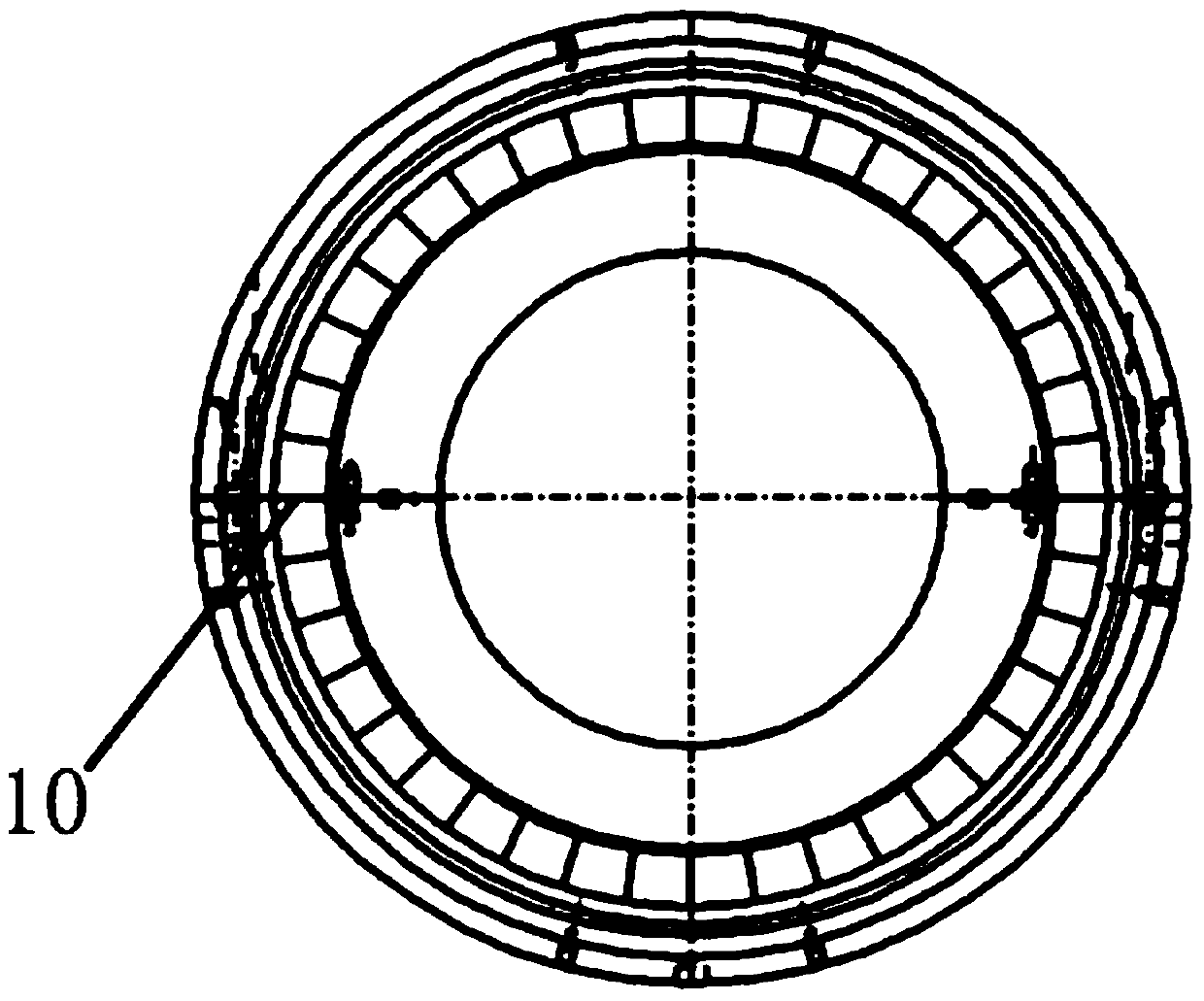 A steam turbine diaphragm and its processing technology